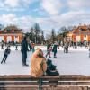 Åk skridskor på Frederiksberg i Köpenhamn
